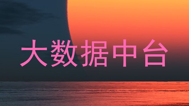 大数据中台