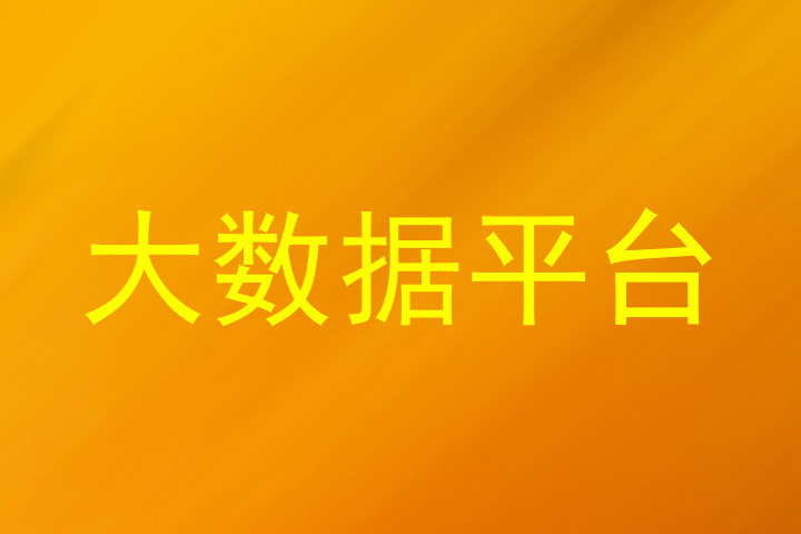 大数据平台