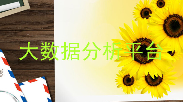 大数据分析平台