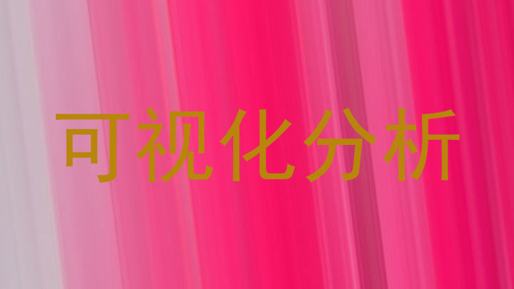 可视化分析
