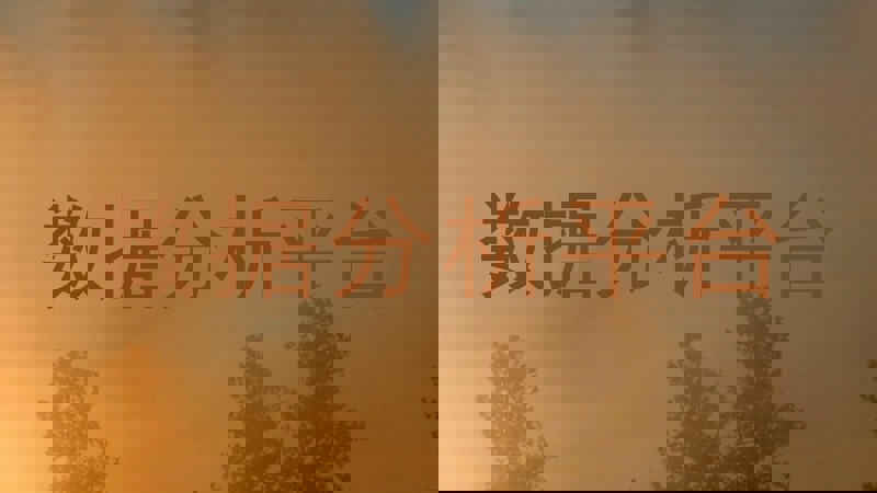 数据分析平台