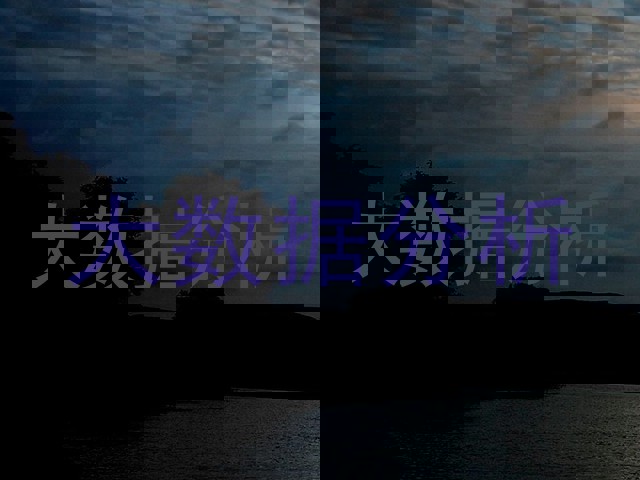 大数据分析