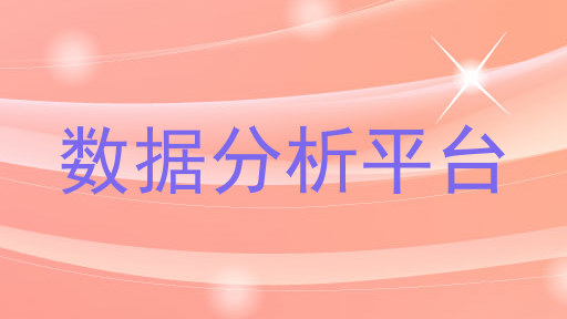 数据分析平台