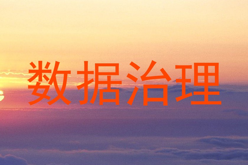 数据治理