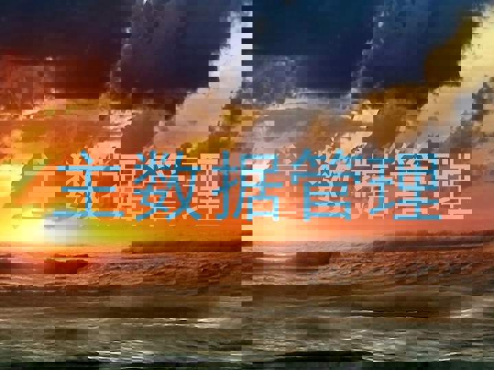 主数据管理