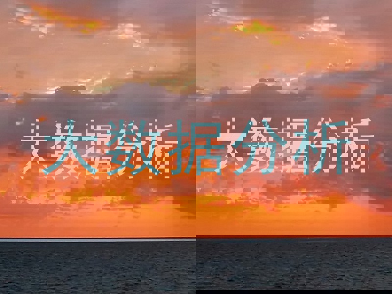 大数据分析
