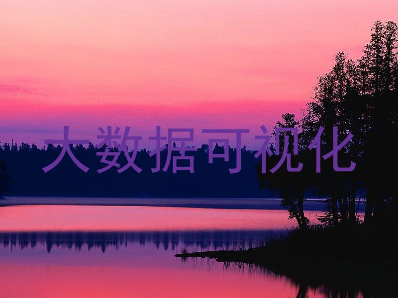 大数据可视化