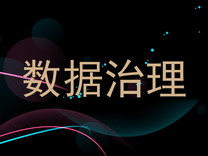 数据治理