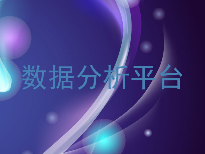 数据分析平台