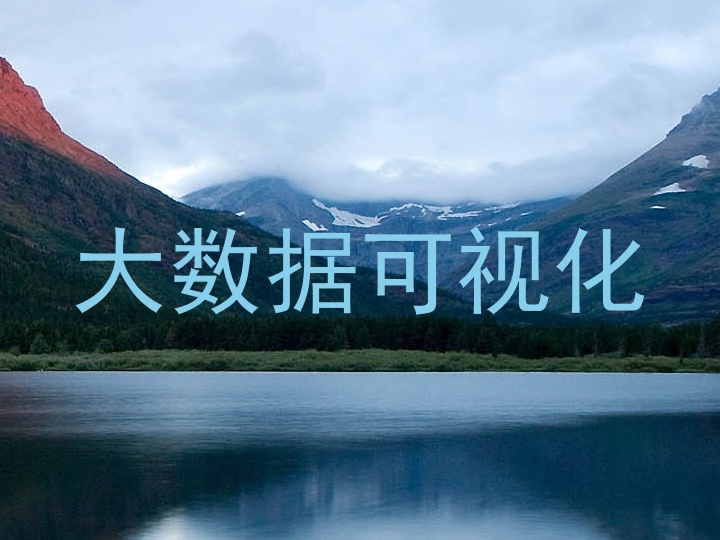 大数据可视化