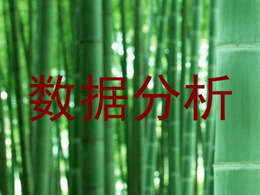数据分析