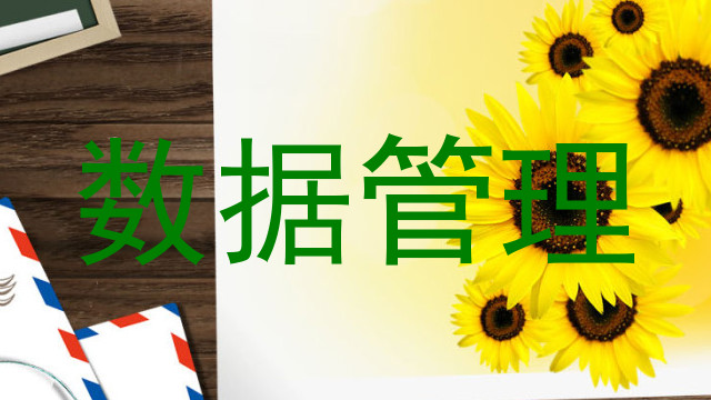 数据管理