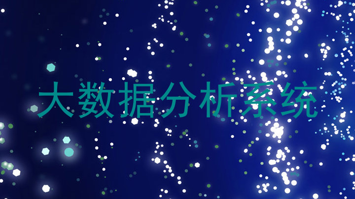 大数据分析系统