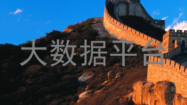 大数据平台