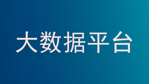 大数据平台