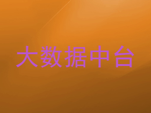 大数据中台