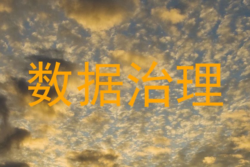 数据治理