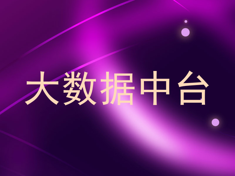 大数据中台
