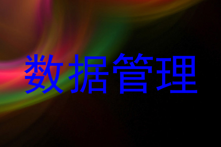 数据管理