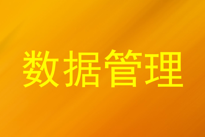 数据管理