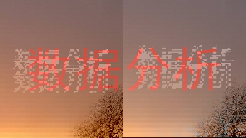 数据分析