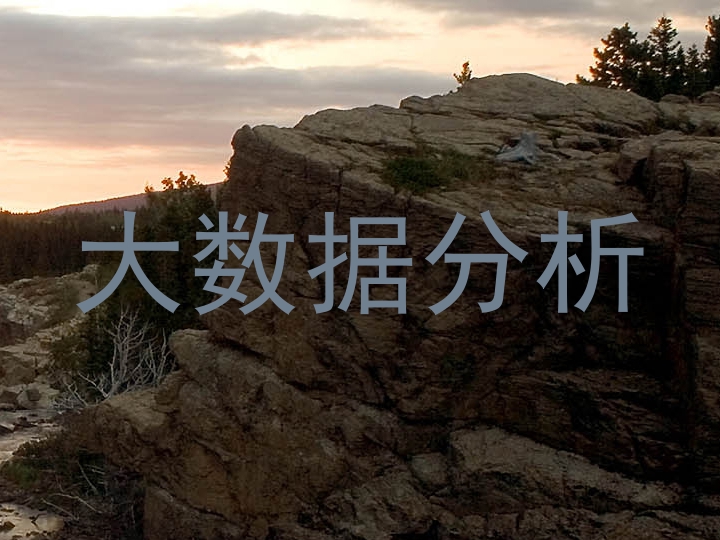 大数据分析