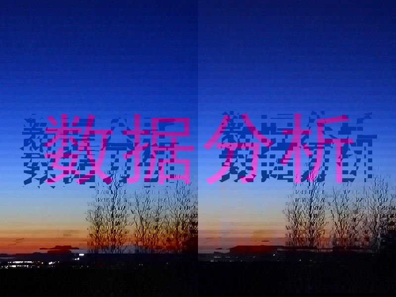 数据分析