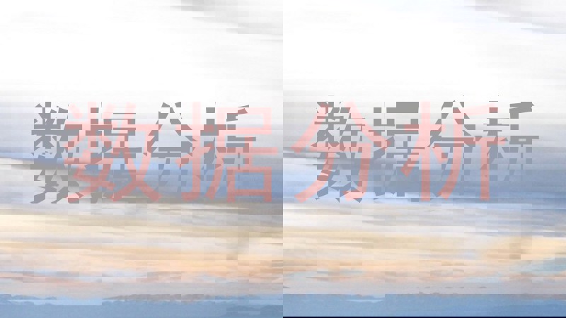 数据分析