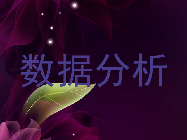 数据分析