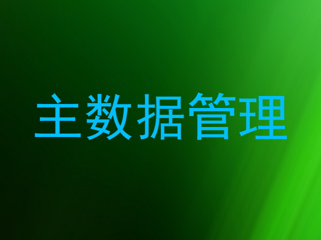 主数据管理