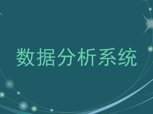 数据分析系统