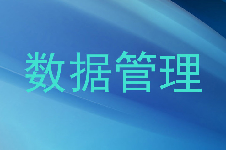 数据管理