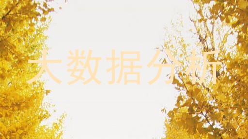 大数据分析