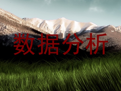 数据分析