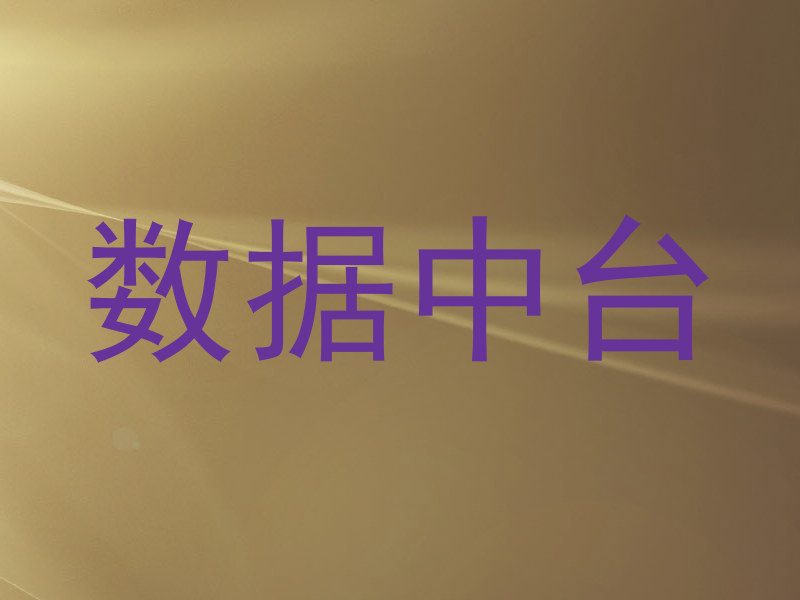 数据中台