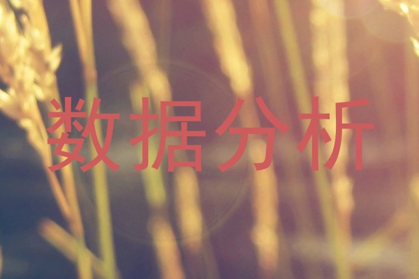 数据分析