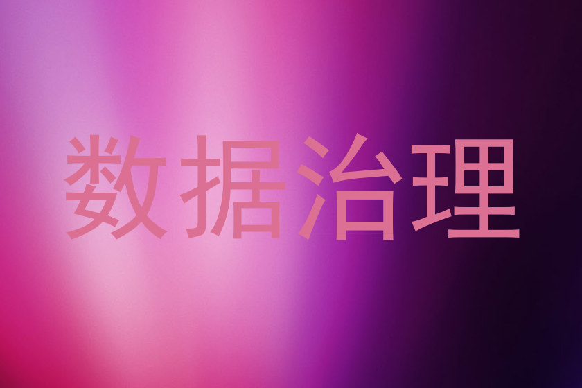 数据治理