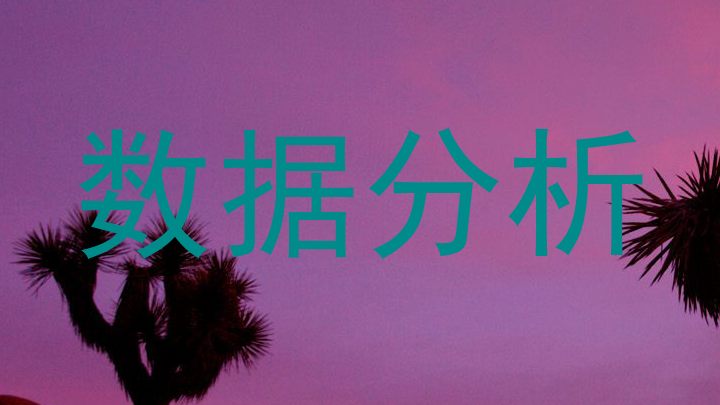 数据分析