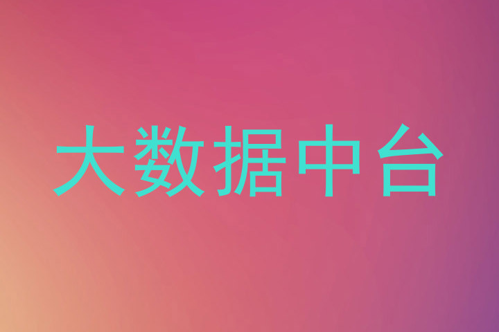 大数据中台