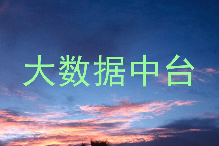 大数据中台