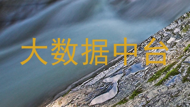 大数据中台