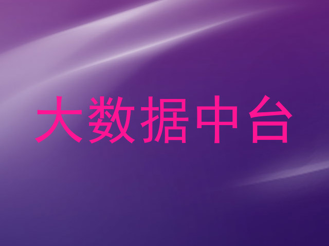 大数据中台
