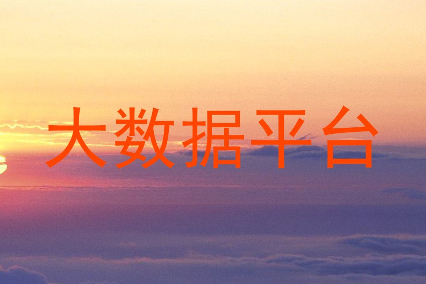 大数据平台