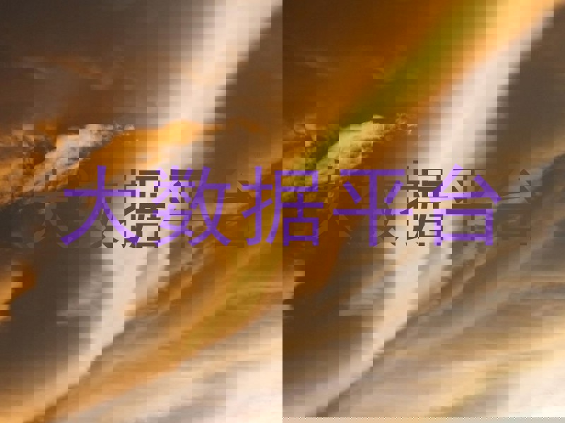 大数据平台