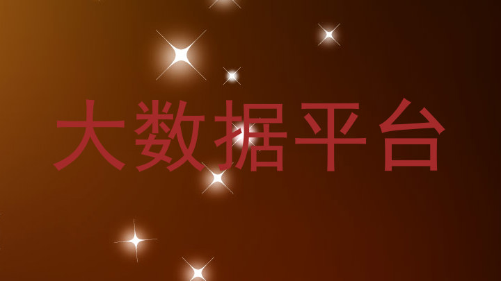 大数据平台