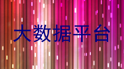 大数据平台