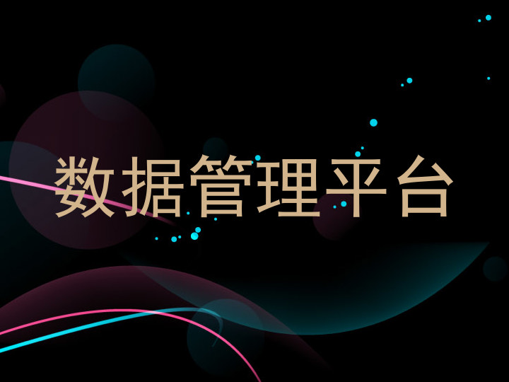 数据管理平台