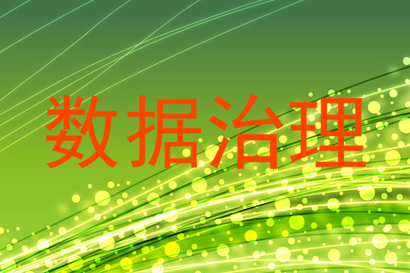 数据治理