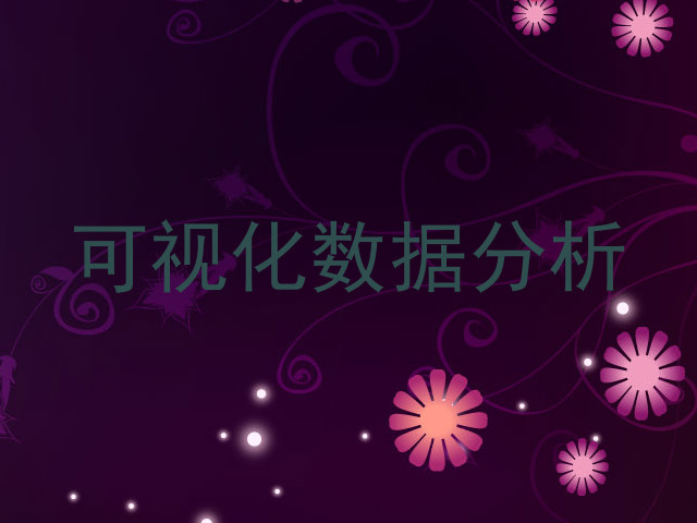 可视化数据分析