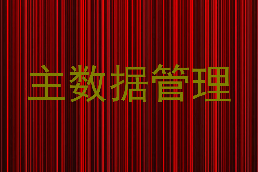 主数据管理